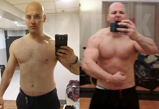 Testosterone cutting cycle results
